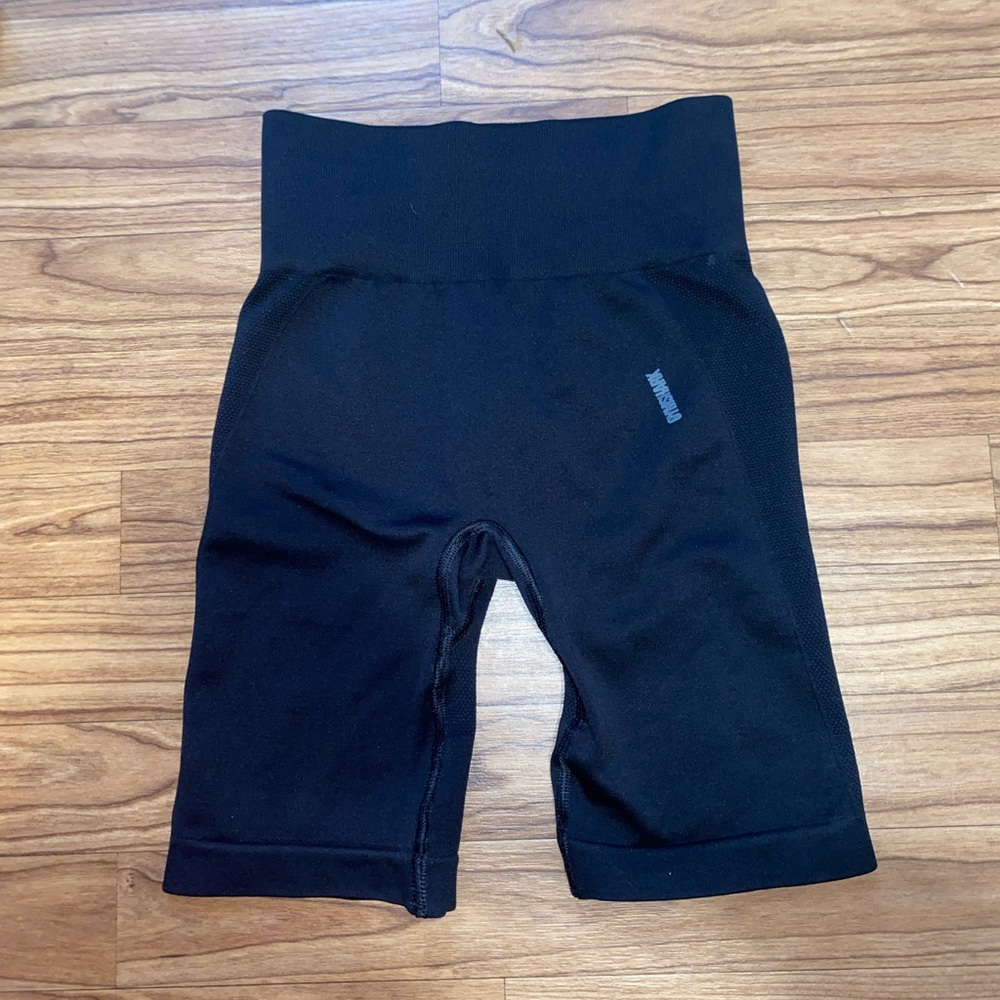Gymshark Women's Black Bike Shorts